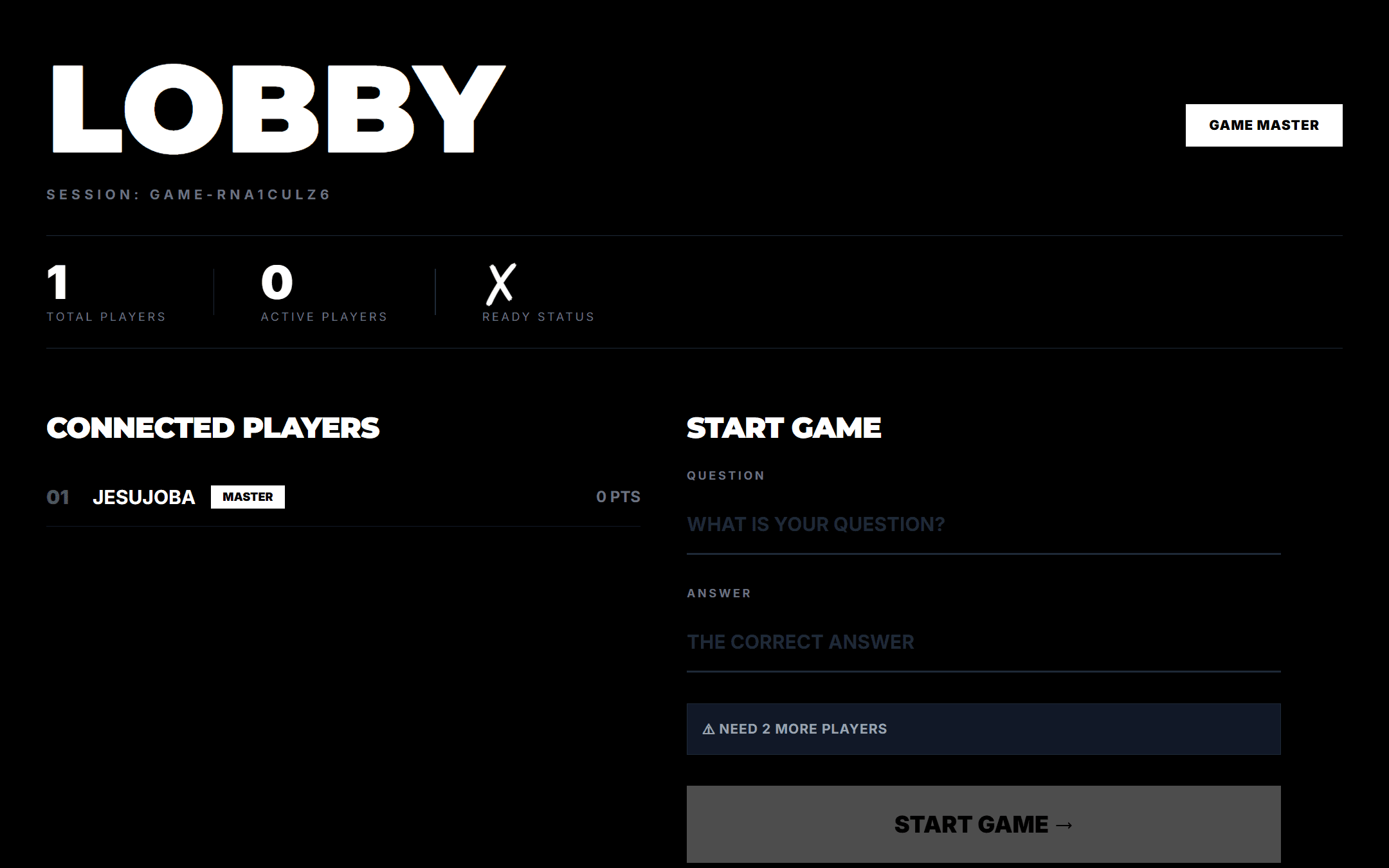 The Guessing Game screenshot 2